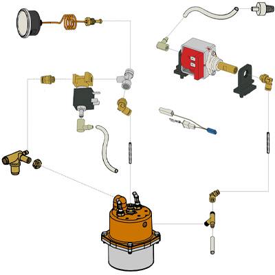 Hydraulik + Pumpe | LELIT PL042TEMD - ANITA